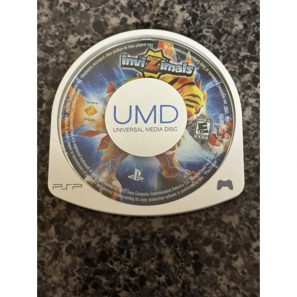 Invizimals: Shadow Zone (Sony PSP, 2011)‎ Disc Only VG